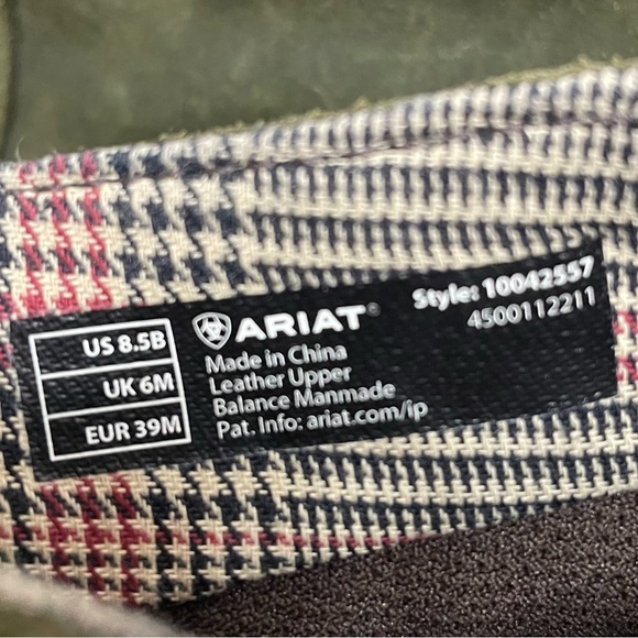 Ariat Leighton WP Casual Boots Olive Night - Picture 10 of 12